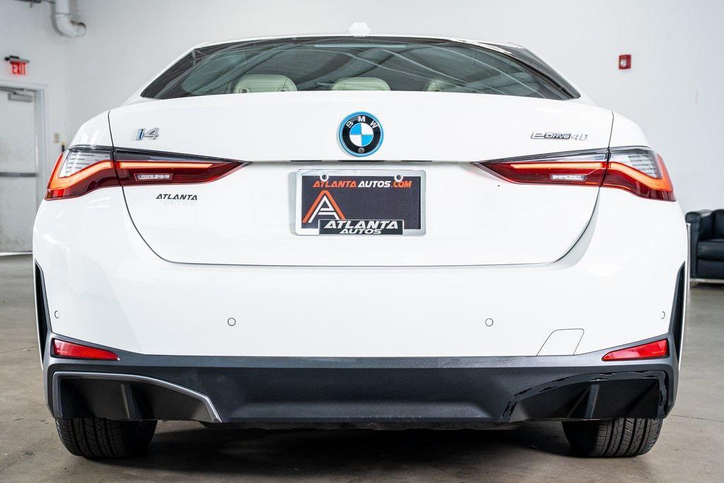 used 2022 BMW i4 Gran Coupe car, priced at $32,999