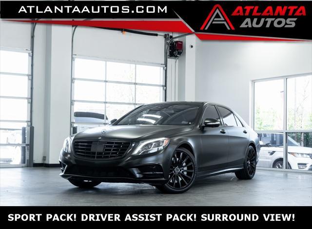 used 2015 Mercedes-Benz S-Class car, priced at $22,999