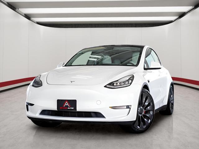 used 2020 Tesla Model Y car, priced at $31,995