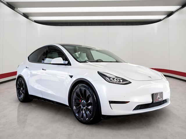 used 2020 Tesla Model Y car, priced at $31,995