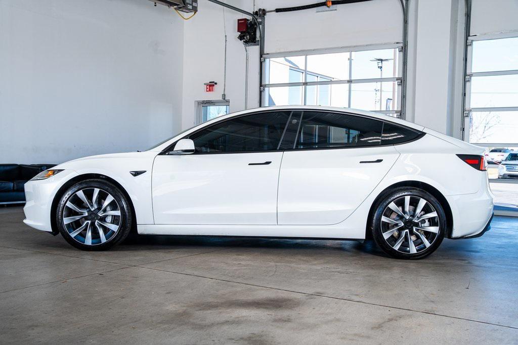 used 2025 Tesla Model 3 car, priced at $35,999
