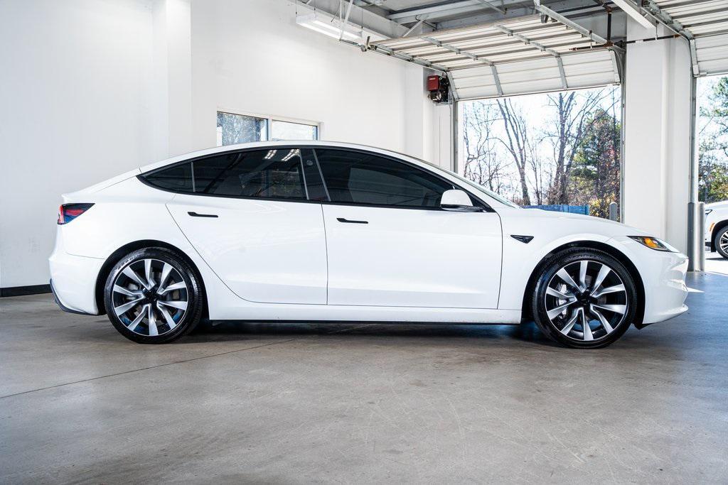 used 2025 Tesla Model 3 car, priced at $35,999