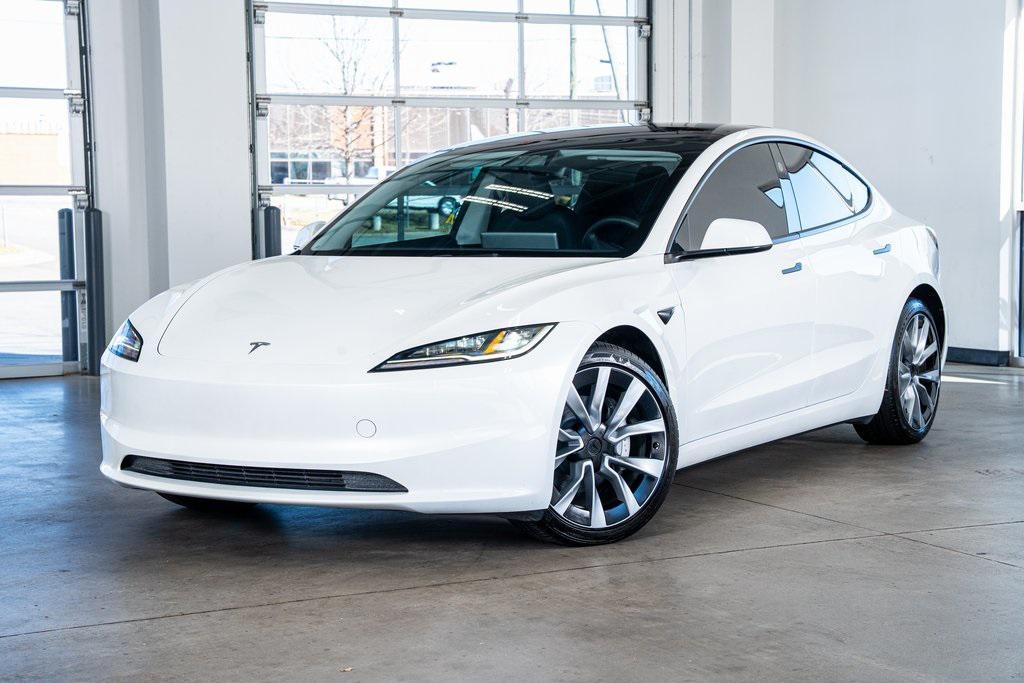 used 2025 Tesla Model 3 car, priced at $35,999