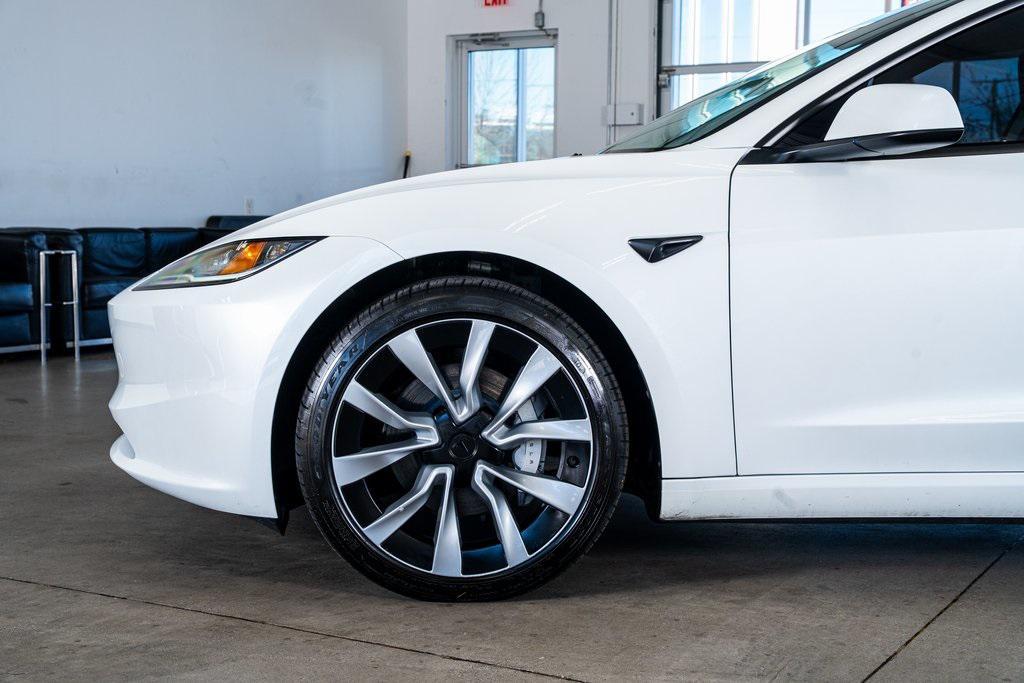 used 2025 Tesla Model 3 car, priced at $35,999