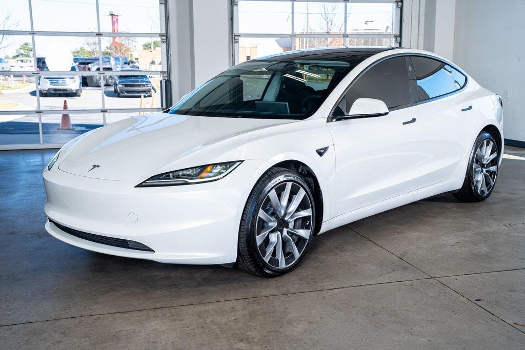 used 2025 Tesla Model 3 car, priced at $35,999