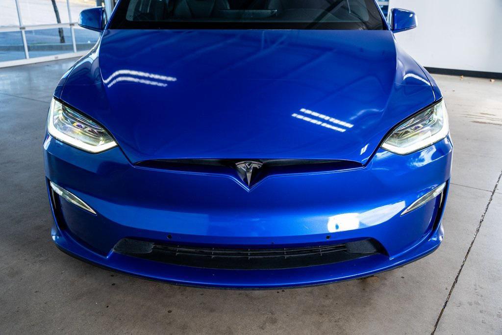 used 2022 Tesla Model X car, priced at $46,999