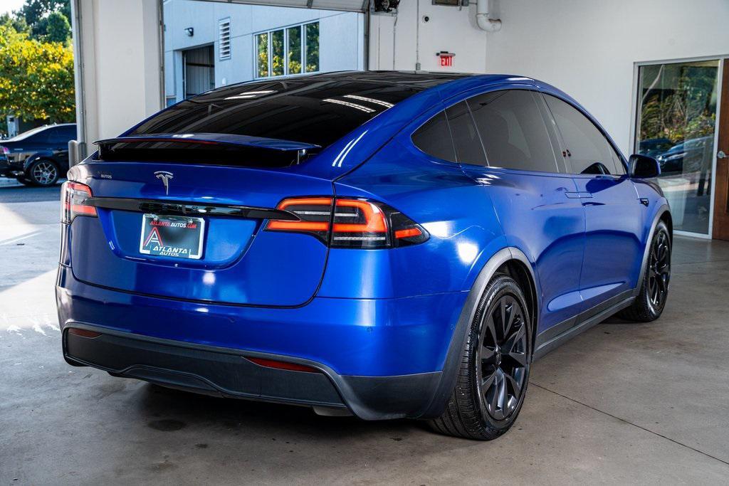 used 2022 Tesla Model X car, priced at $46,999