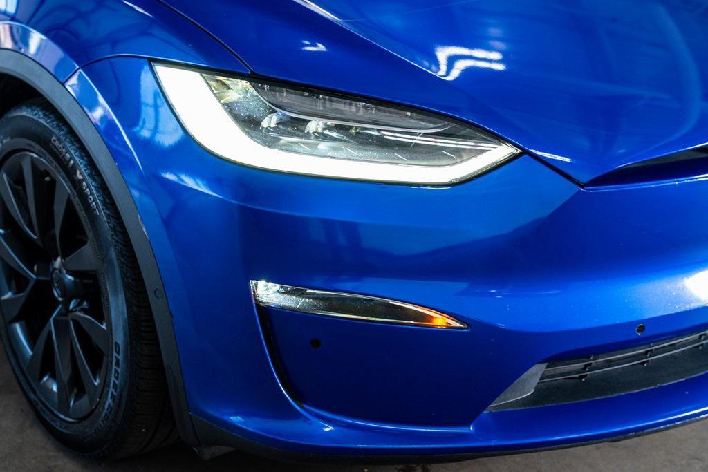 used 2022 Tesla Model X car, priced at $46,999