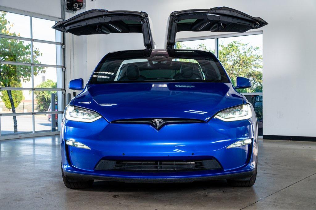 used 2022 Tesla Model X car, priced at $46,999