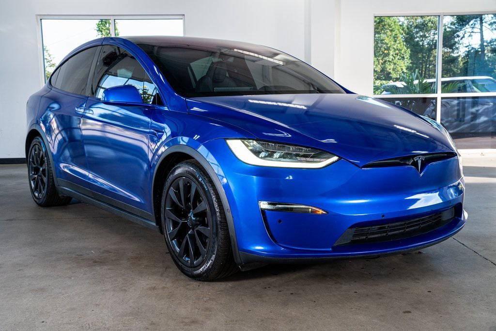 used 2022 Tesla Model X car, priced at $46,999