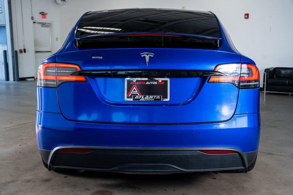 used 2022 Tesla Model X car, priced at $46,999