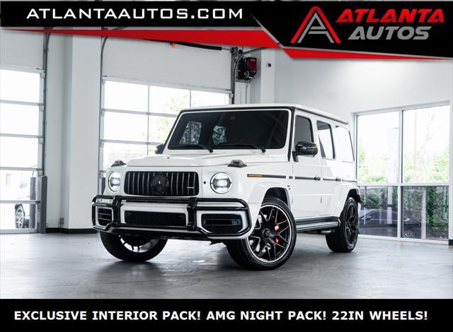 used 2020 Mercedes-Benz AMG G 63 car, priced at $159,999