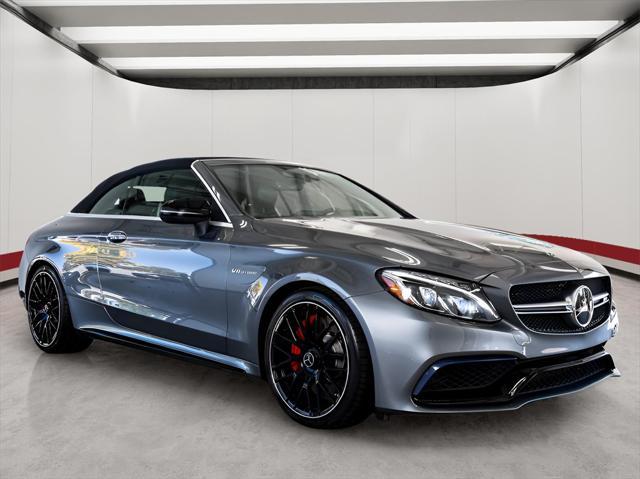 used 2018 Mercedes-Benz AMG C 63 car, priced at $43,999