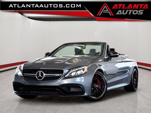 used 2018 Mercedes-Benz AMG C 63 car, priced at $43,999