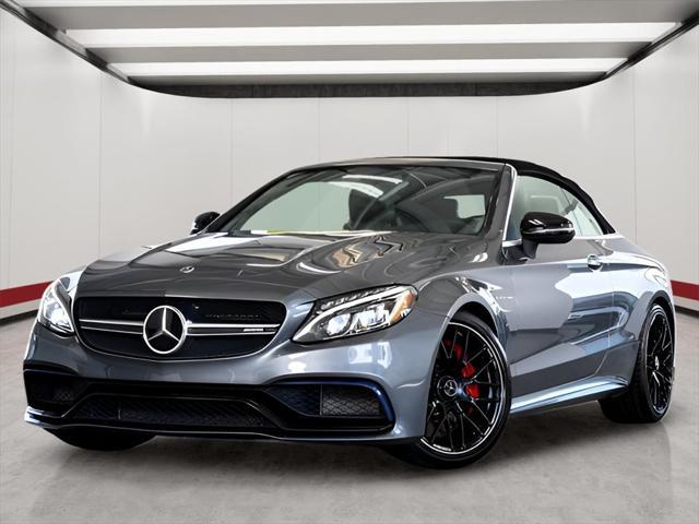 used 2018 Mercedes-Benz AMG C 63 car, priced at $43,999