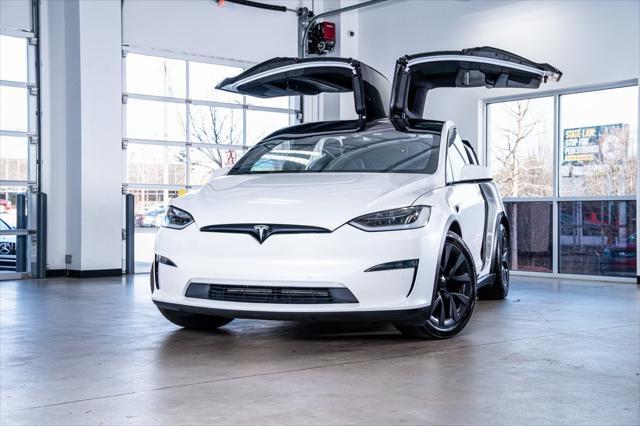 used 2022 Tesla Model X car, priced at $55,995