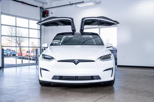 used 2022 Tesla Model X car, priced at $55,995