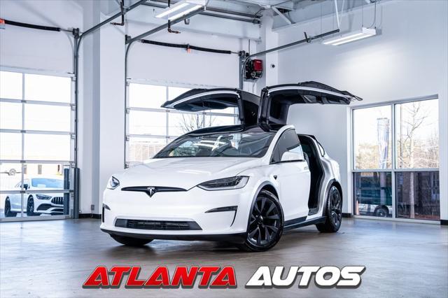 used 2022 Tesla Model X car, priced at $54,999