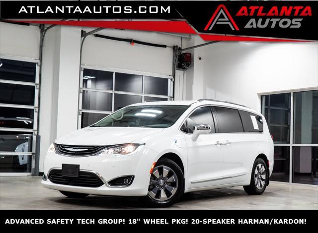 used 2018 Chrysler Pacifica Hybrid car, priced at $21,999