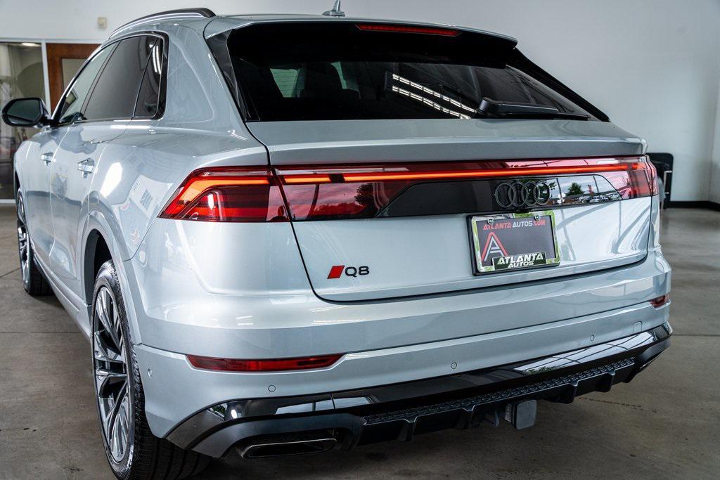 used 2024 Audi Q8 car, priced at $59,999