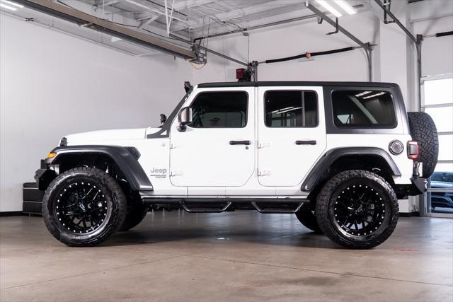 used 2020 Jeep Wrangler Unlimited car, priced at $34,622