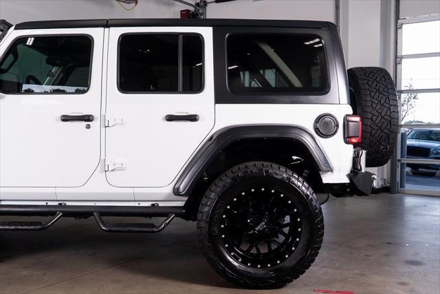 used 2020 Jeep Wrangler Unlimited car, priced at $34,622