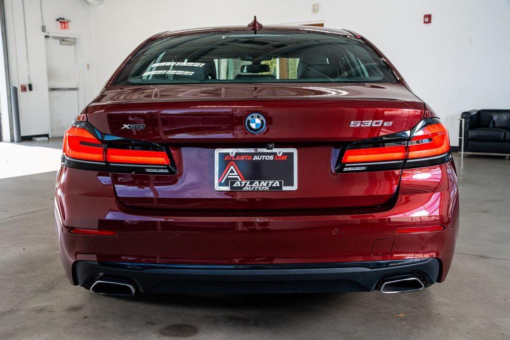 used 2023 BMW 530e car, priced at $32,999