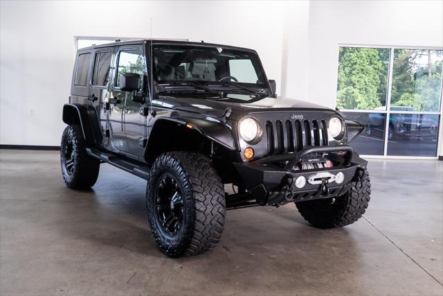 used 2010 Jeep Wrangler Unlimited car, priced at $17,999