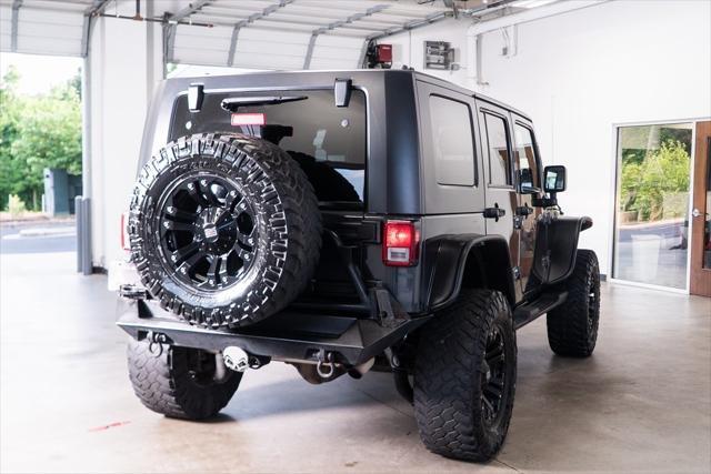used 2010 Jeep Wrangler Unlimited car, priced at $17,999