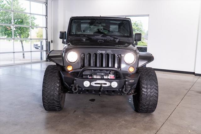 used 2010 Jeep Wrangler Unlimited car, priced at $17,999
