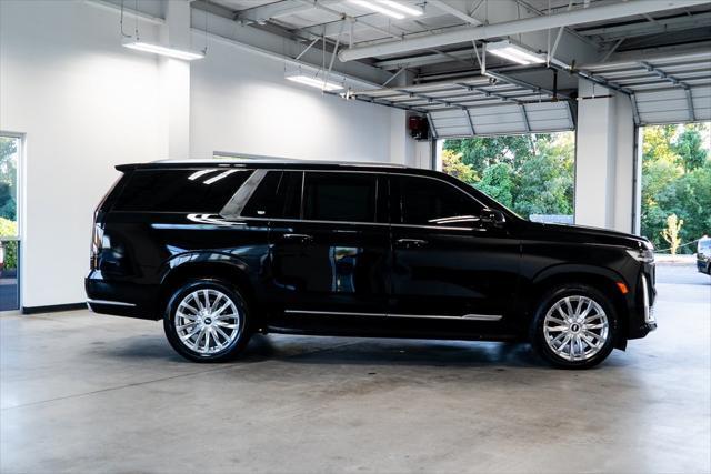 used 2021 Cadillac Escalade ESV car, priced at $139,999