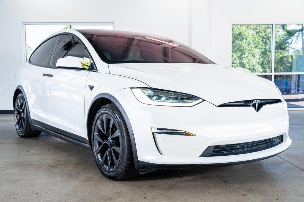 used 2022 Tesla Model X car, priced at $54,999
