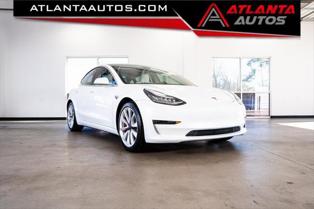 used 2019 Tesla Model 3 car, priced at $23,995