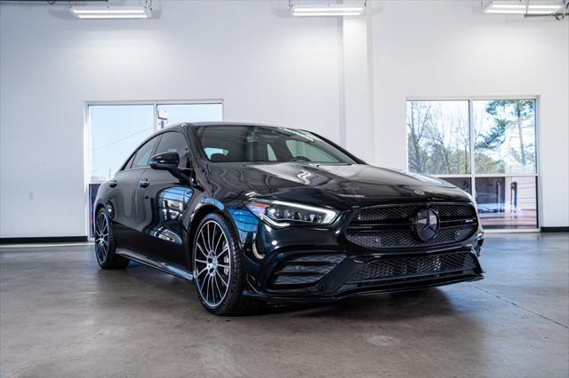 used 2023 Mercedes-Benz AMG CLA 35 car, priced at $41,999