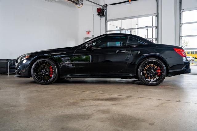 used 2017 Mercedes-Benz AMG SL 63 car, priced at $69,999