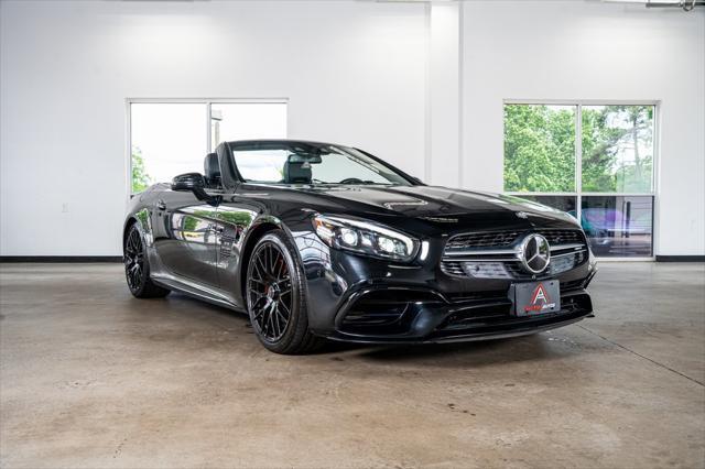 used 2017 Mercedes-Benz AMG SL 63 car, priced at $69,999
