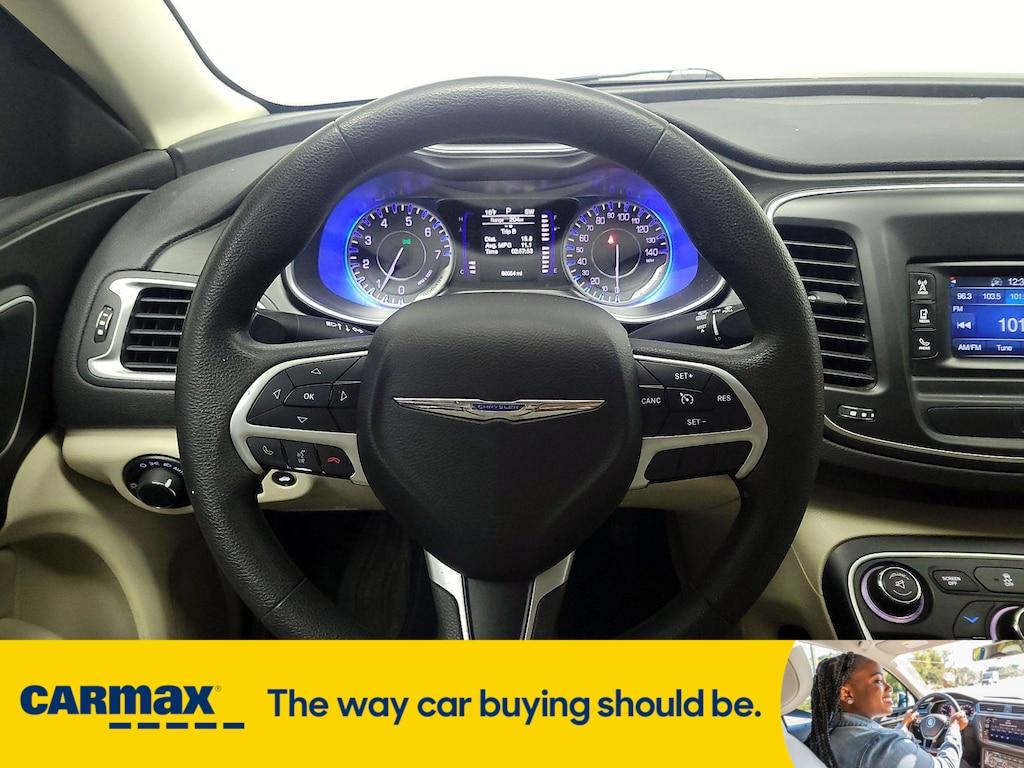 used 2015 Chrysler 200 car, priced at $13,599