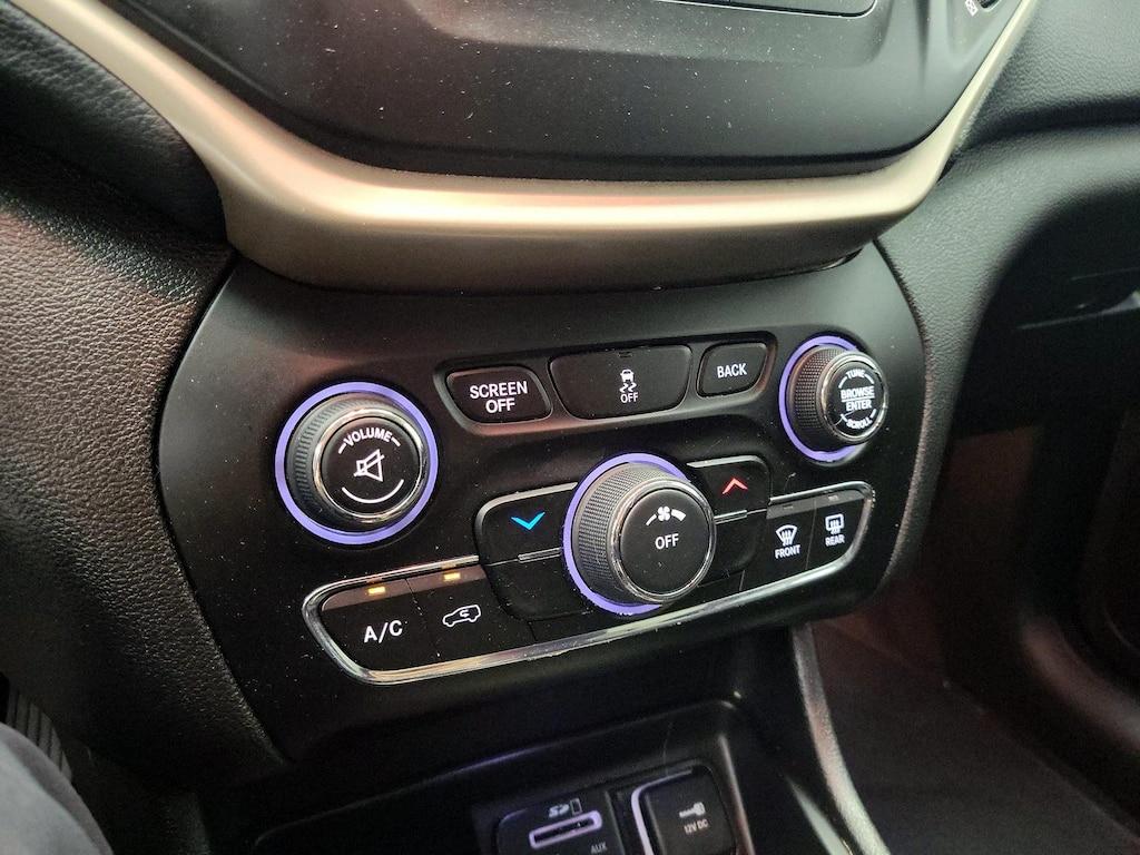 used 2017 Jeep Cherokee car, priced at $14,998