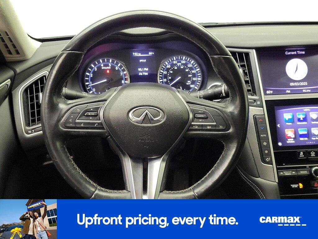 used 2018 INFINITI Q50 car, priced at $20,998