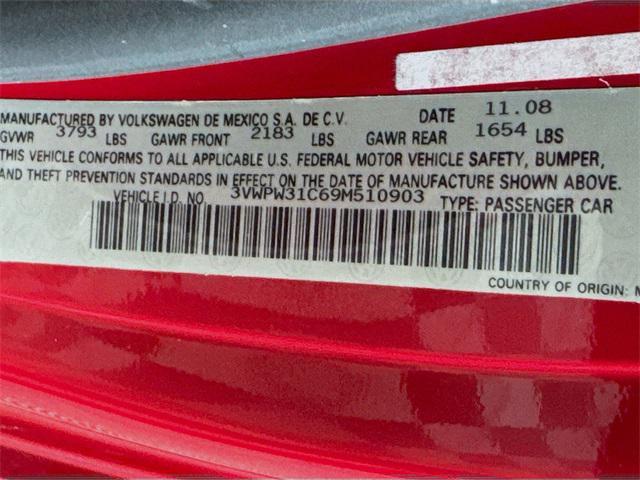 used 2009 Volkswagen New Beetle car, priced at $8,999