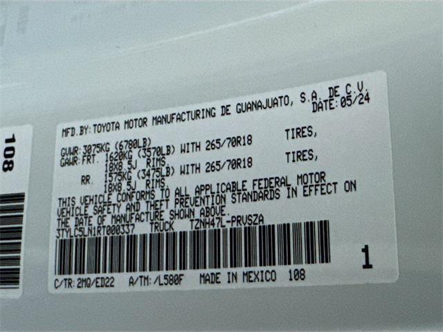 used 2024 Toyota Tacoma car, priced at $63,999