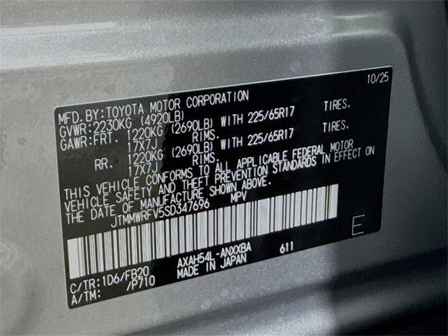 new 2025 Toyota RAV4 Hybrid car, priced at $35,884