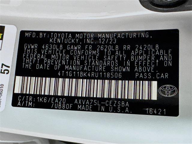 used 2024 Toyota Camry car, priced at $29,189