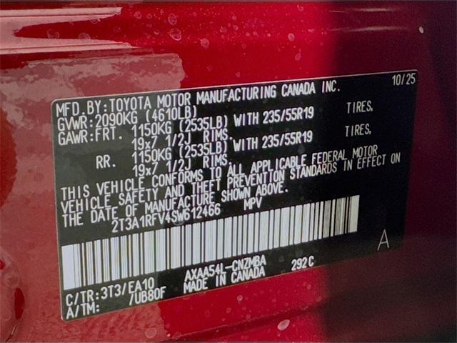 new 2025 Toyota RAV4 car, priced at $41,297