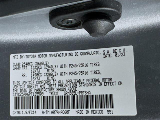 used 2023 Toyota Tacoma car, priced at $34,099