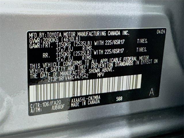 used 2024 Toyota RAV4 car, priced at $31,199
