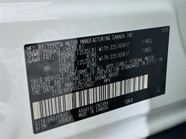 new 2025 Toyota RAV4 car, priced at $33,564