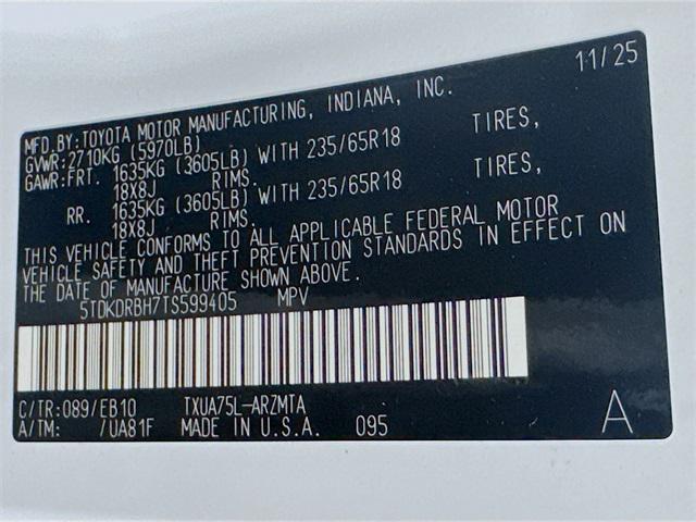 new 2026 Toyota Highlander car, priced at $49,087