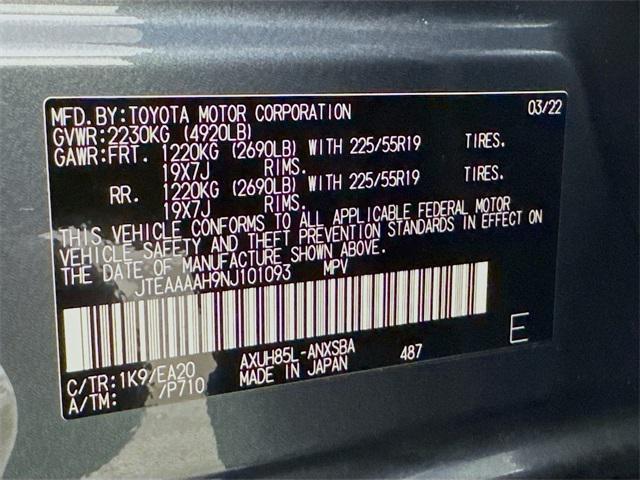 used 2022 Toyota Venza car, priced at $34,479