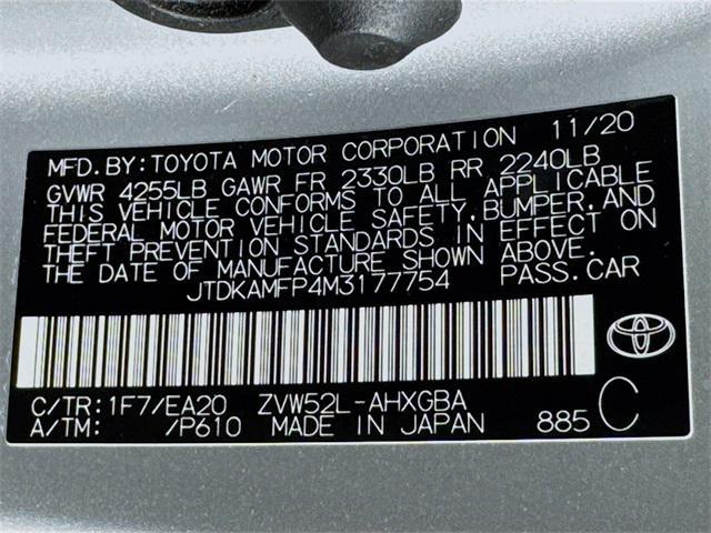 used 2021 Toyota Prius Prime car, priced at $22,569